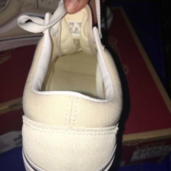 Natural Vans old skool, birch/white size 7.5 US men/ 9.0 US women Almost new. - Picture 3 of 5